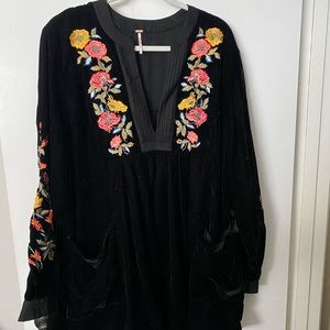 Free people velvet  🌸  dress